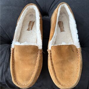 Koolaburra Tan Suede Loafers